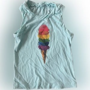 Chaser girls ice cream tank- size 4